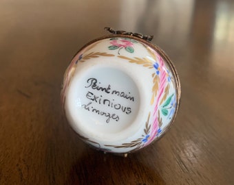 貴重‼️CCAヒンジーBOX*ブレックファストプレート 小物入れ リモージュ 貴重‼️CCAヒンジーBOX*ブレックファストプレート 小物入れ