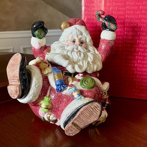 Fitz and Floyd Santa - Etsy