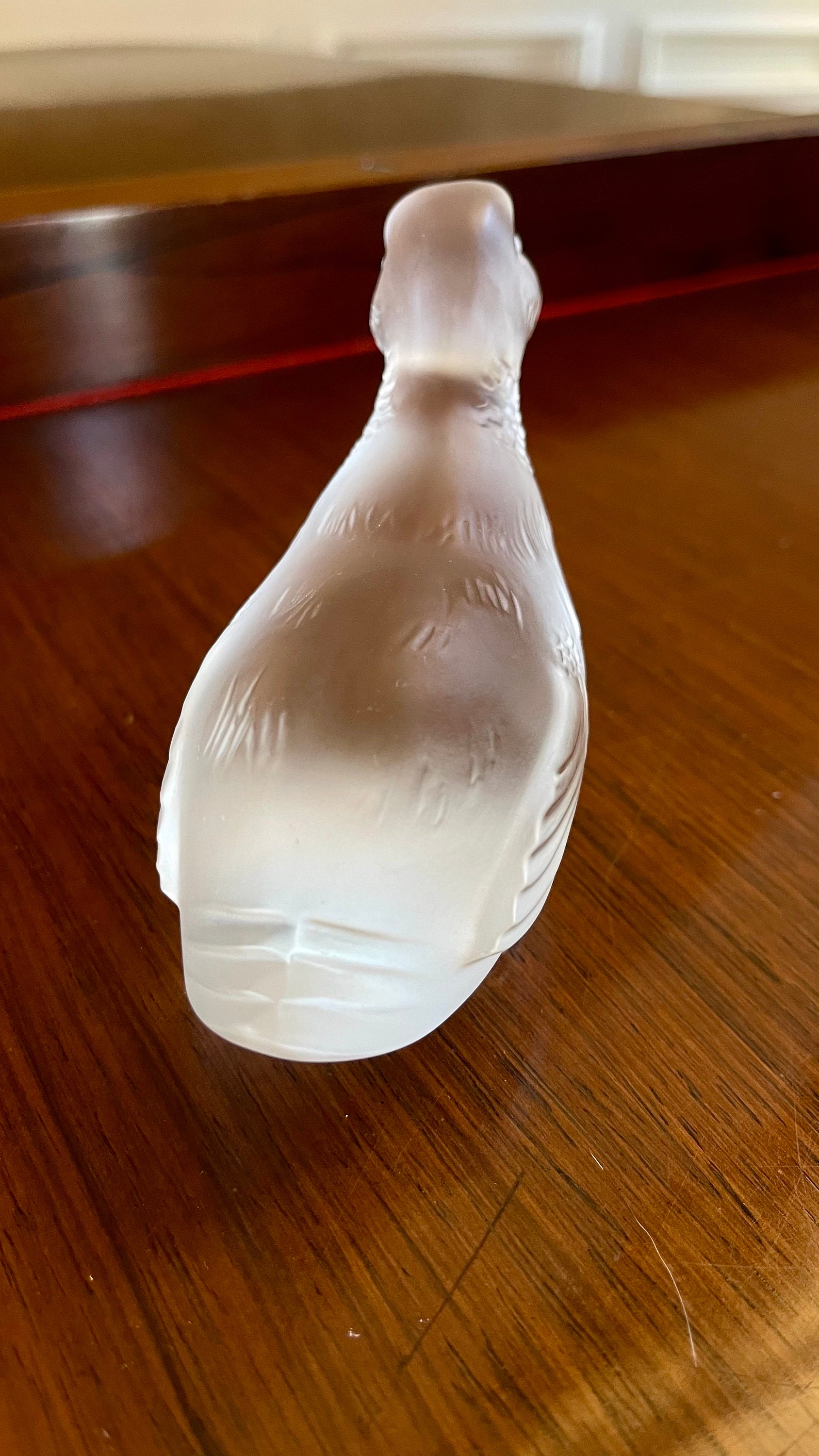 Baccarat クリスタルアヒル ペーパーウェイト バカラ クリスタル ダック ペーパーウェイトまたは置物 - Etsy 日本