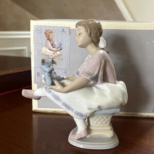 Lladro Best Friend 7620 Porcelain Figurine With Original Box 1993 Collectors Society