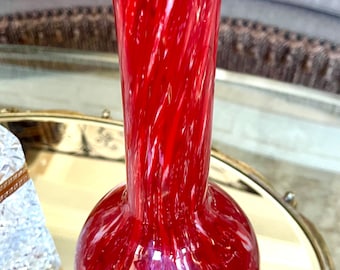 Vintage Millefiori Murano Art Glass Vase