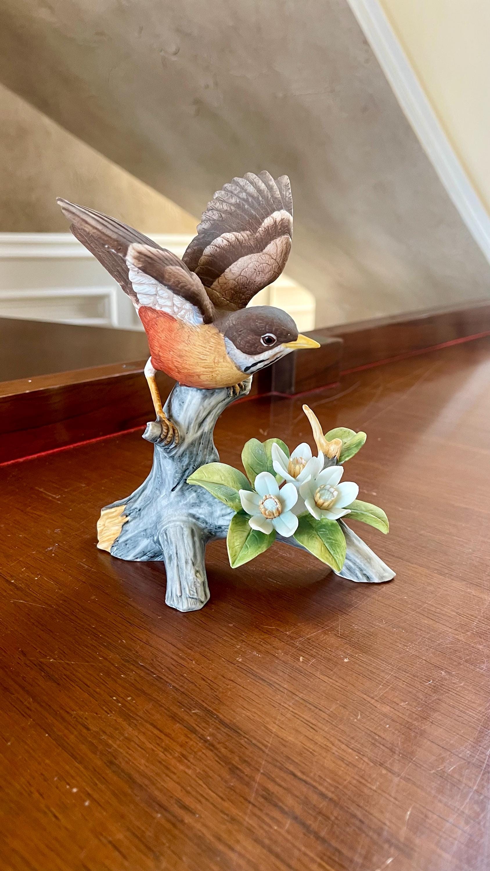 Red Robin Statue - Etsy