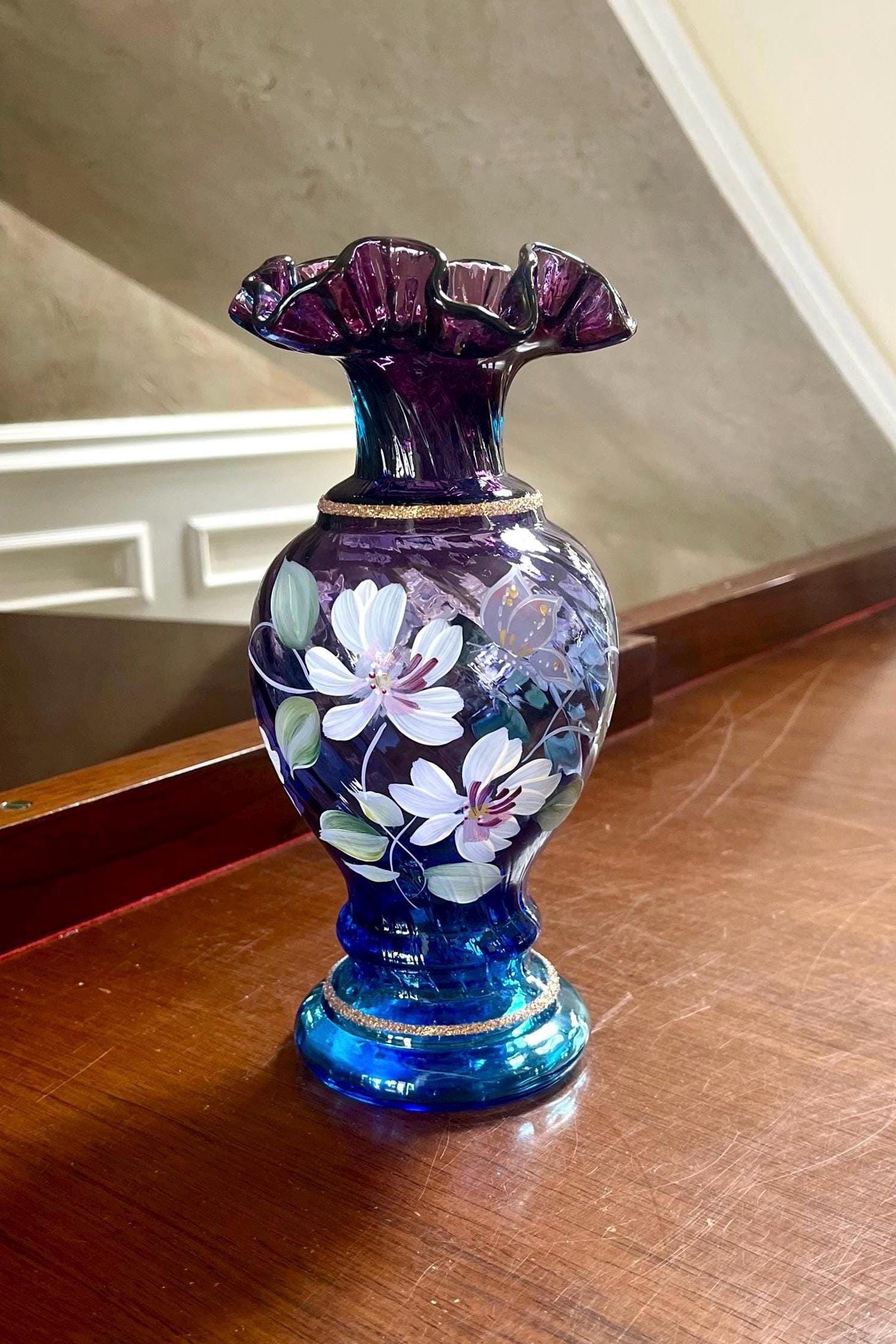 Fenton vase - Etsy 日本