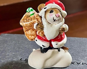 Wee Forest Folk M-337 Yule Log (white Birch), Miniature Christmas Wee Forest Folk M-337 Yule Log (white Birch), Miniature Christmas