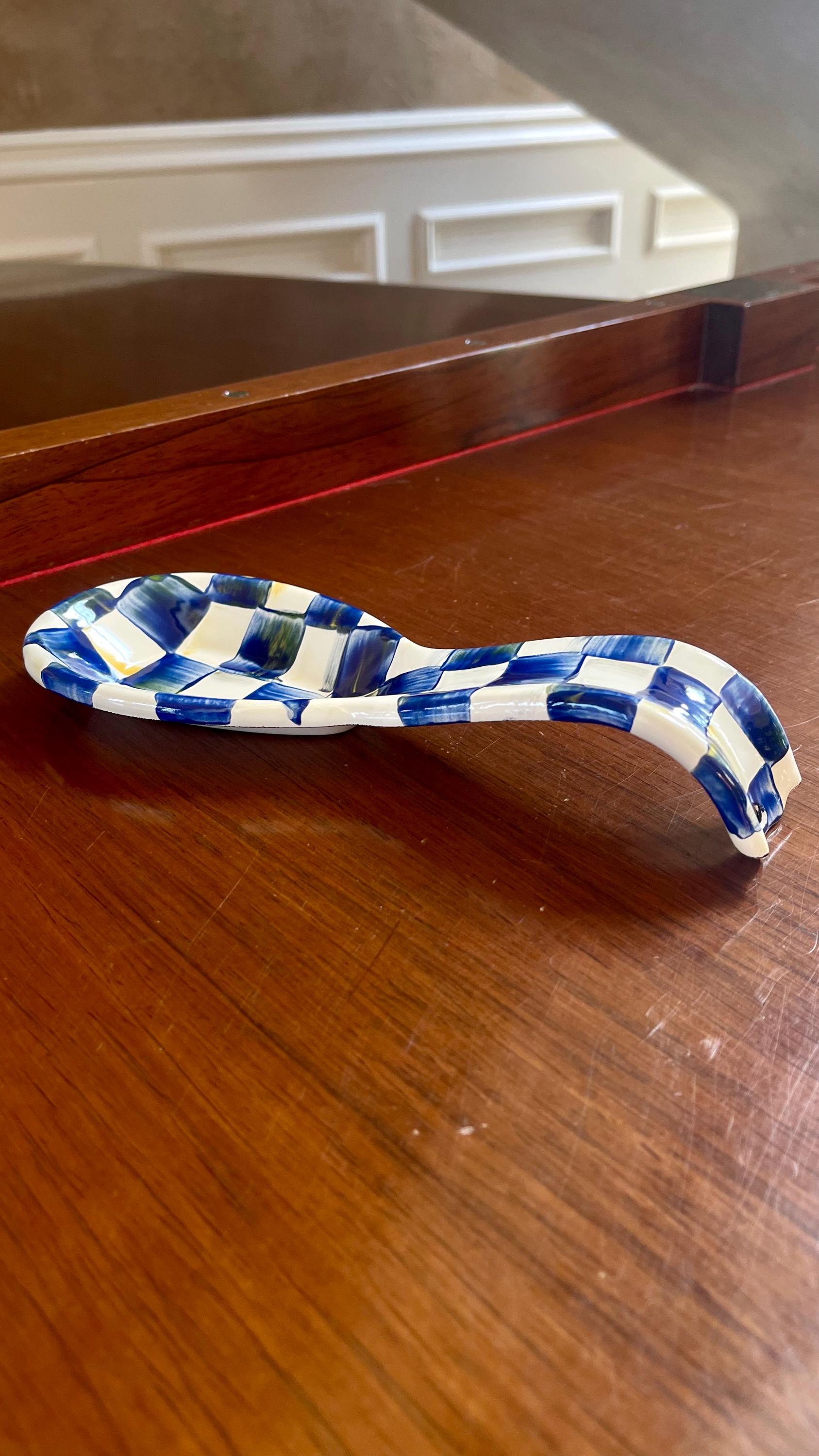 新品・タグ付き】MACKENZiE-CHiLDS ROYAL CHECKラグ（MacKenzie