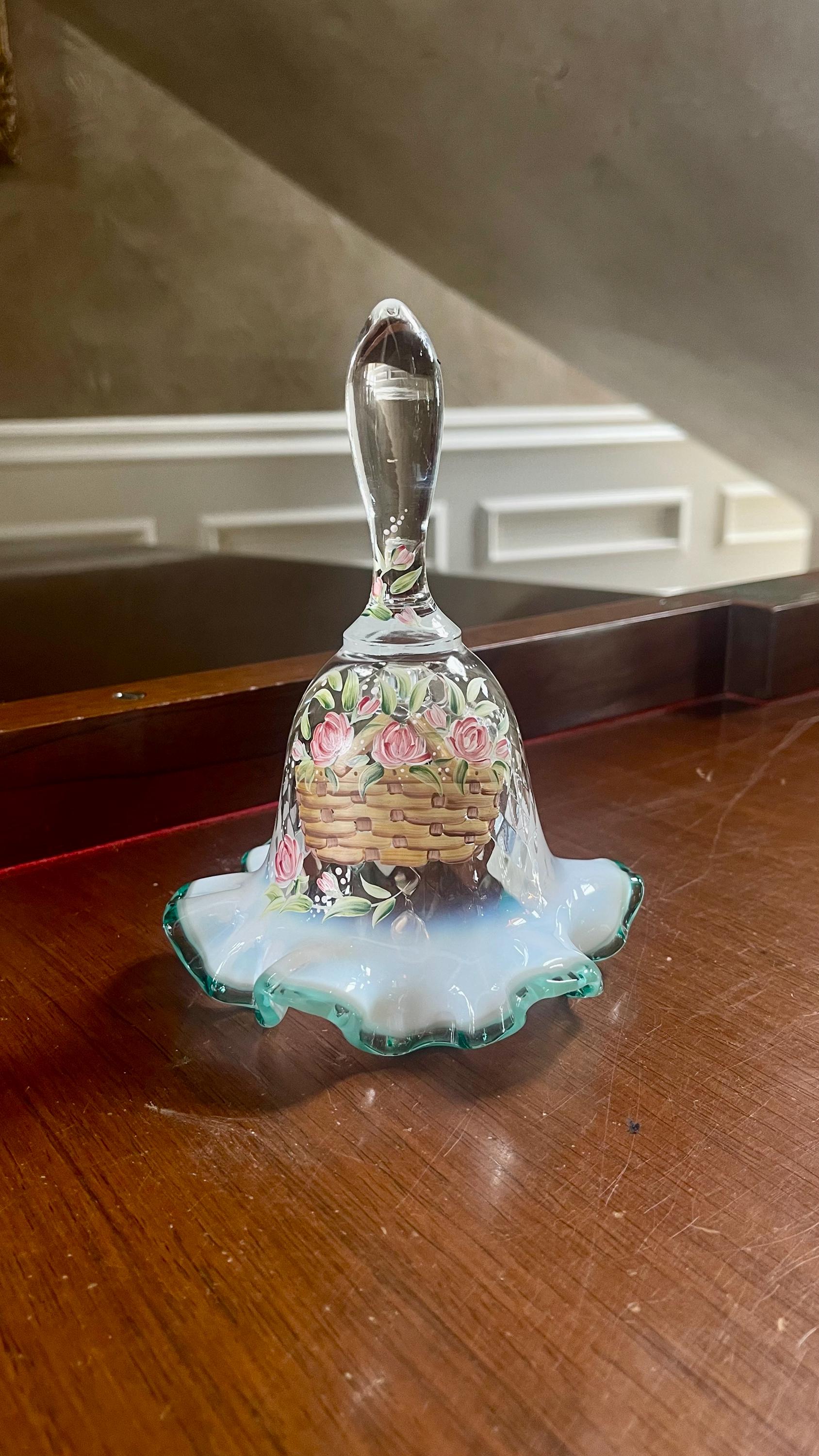 Painted Fenton Lamps - Etsy