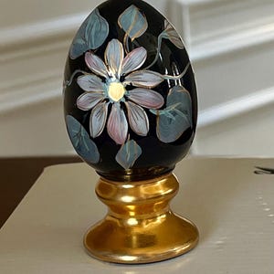 Hand Painted Fenton Egg - Etsy