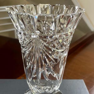 Waterford Crystal Penrose Vase Waterford Society 1995 Mint Condition in ...