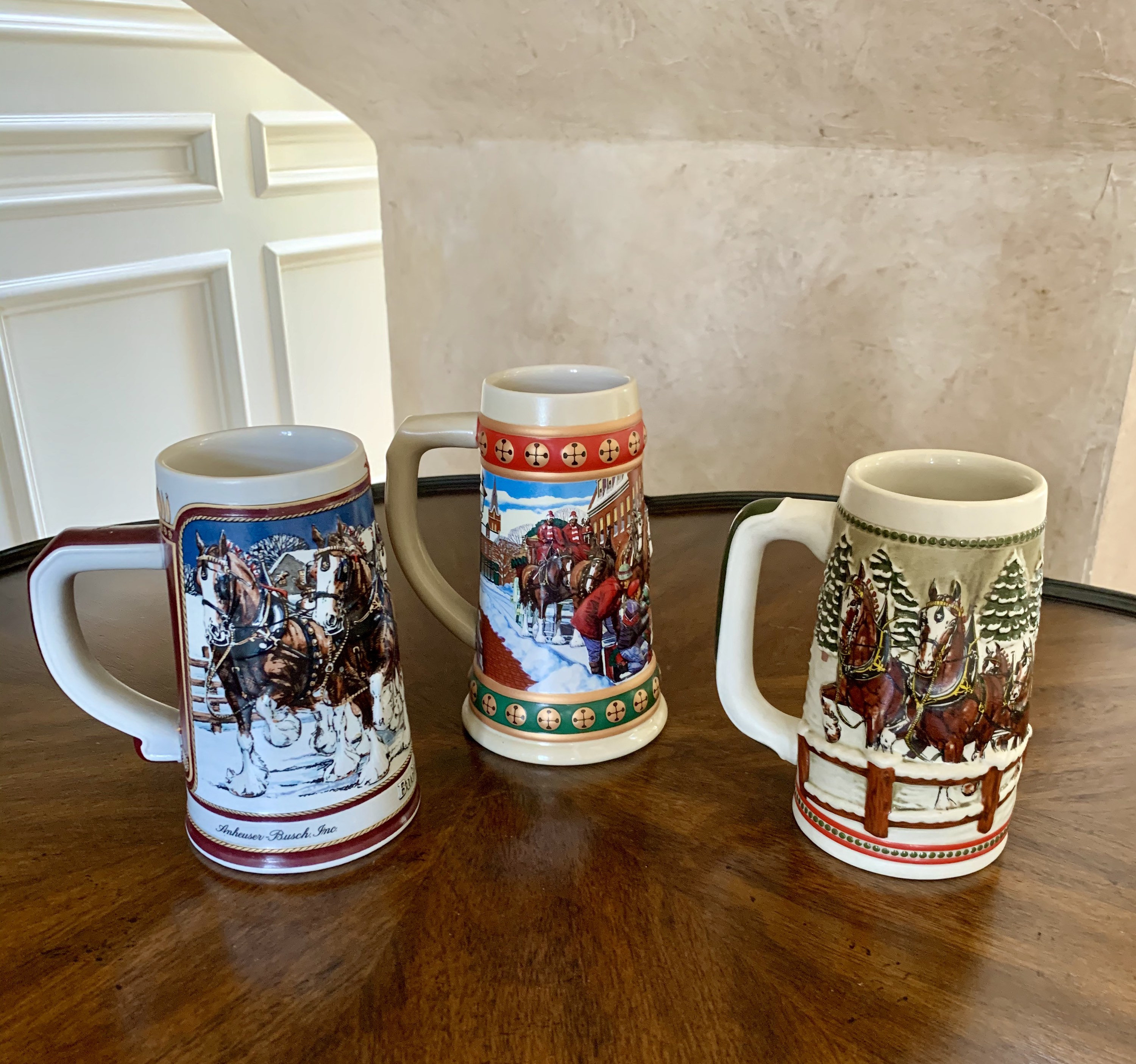 1981 Budweiser Holiday Stein for sale Only 3 left at 65
