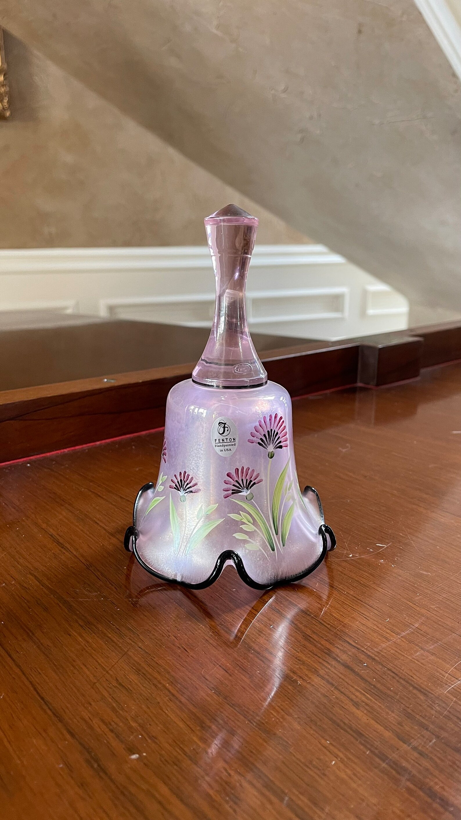 Fenton Glass Designer Series Hand Painted Bell Fenton Glass Etsy