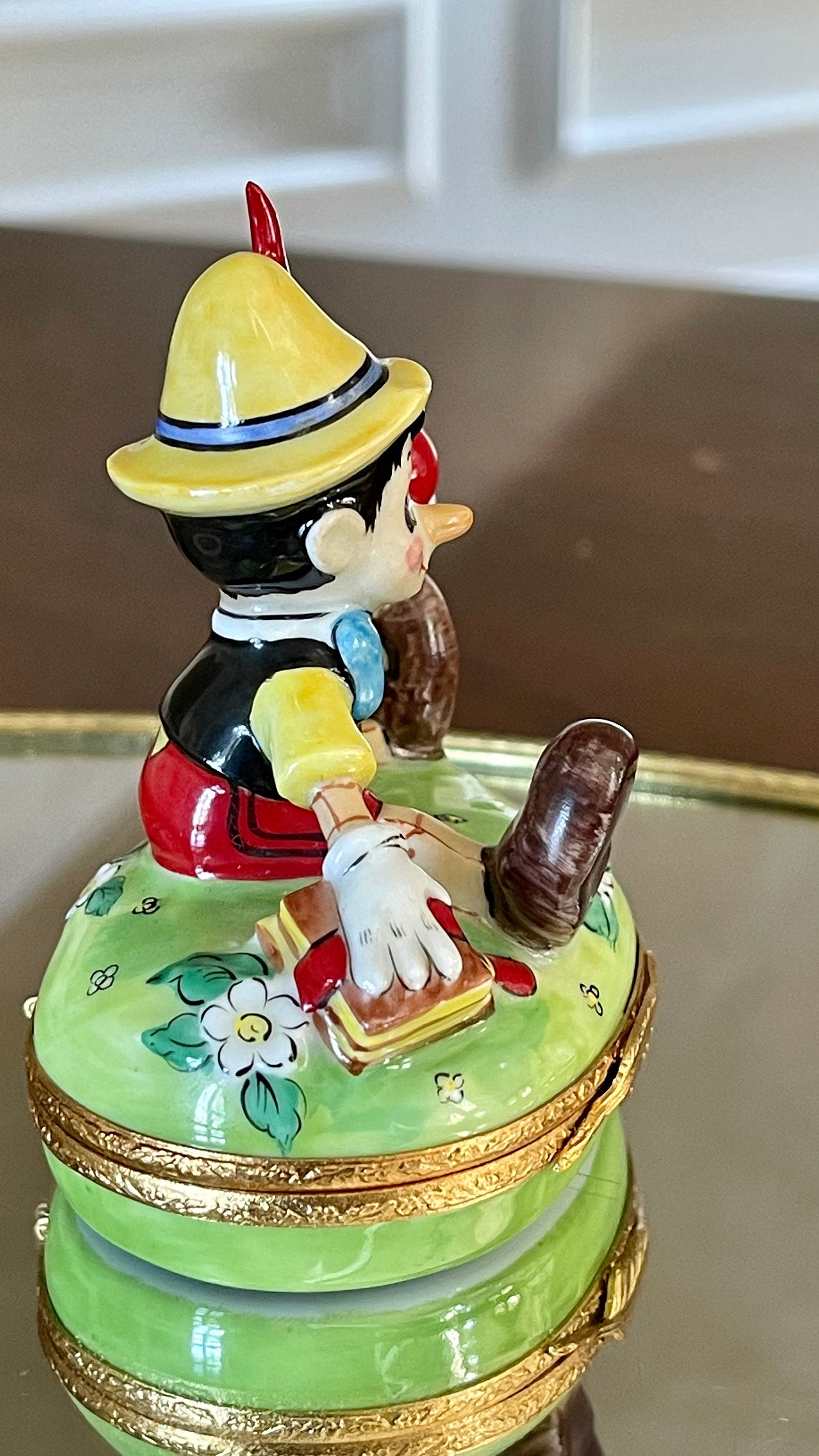 Limited Edition Disney Pinocchio Limoges Box; Artoria; Limoges