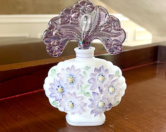 Fenton New Century Collection Satin Glass Hand Painted Puffy