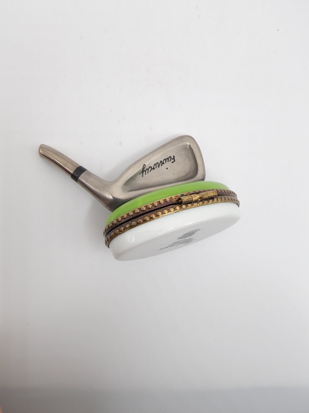 Limoges Porcelain Golf Box Limoges Trinket Box Collectible Etsy