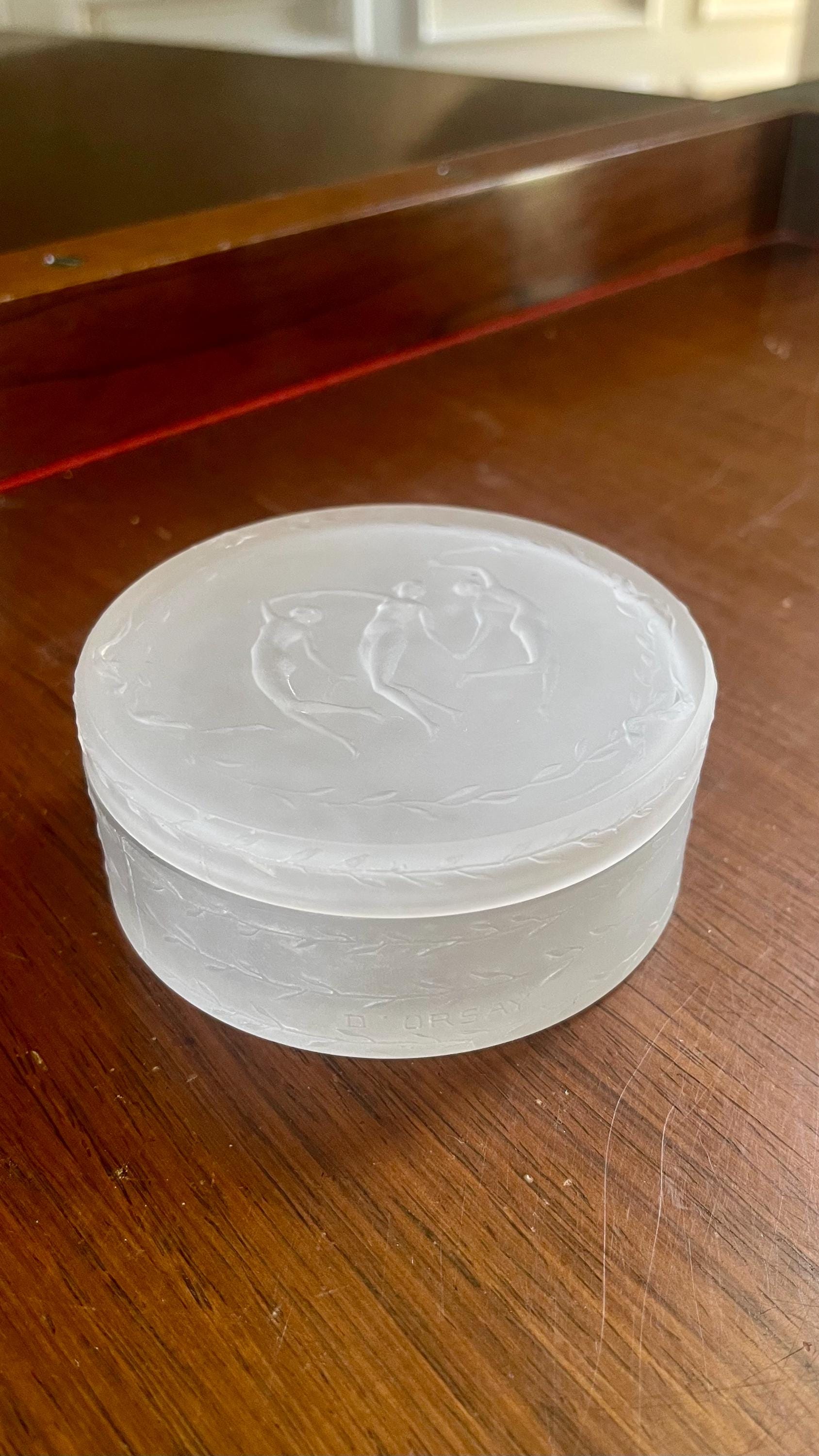 Lalique Powder Box - Etsy