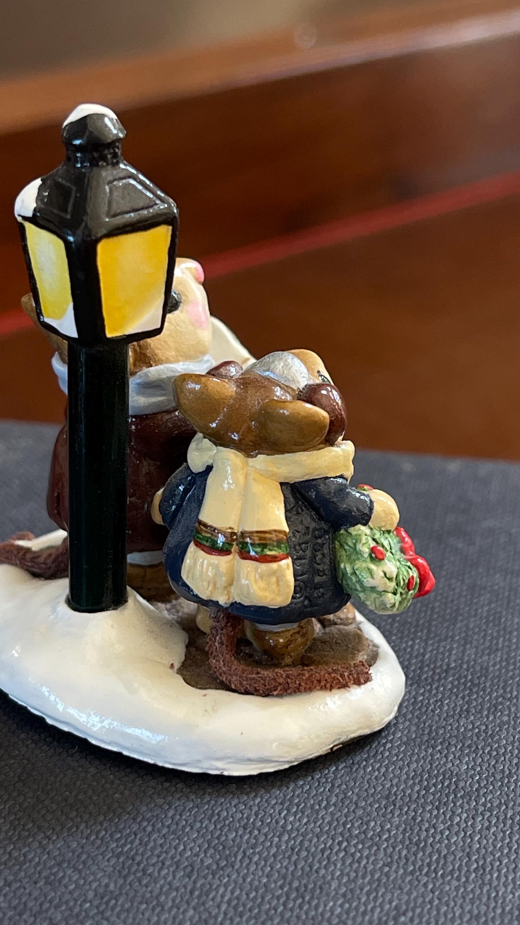 Wee Forest Folk Lamplight Carollers 1982 Annette Petersen - Etsy