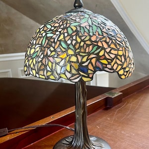 Leaded Glass Lamp - Etsy