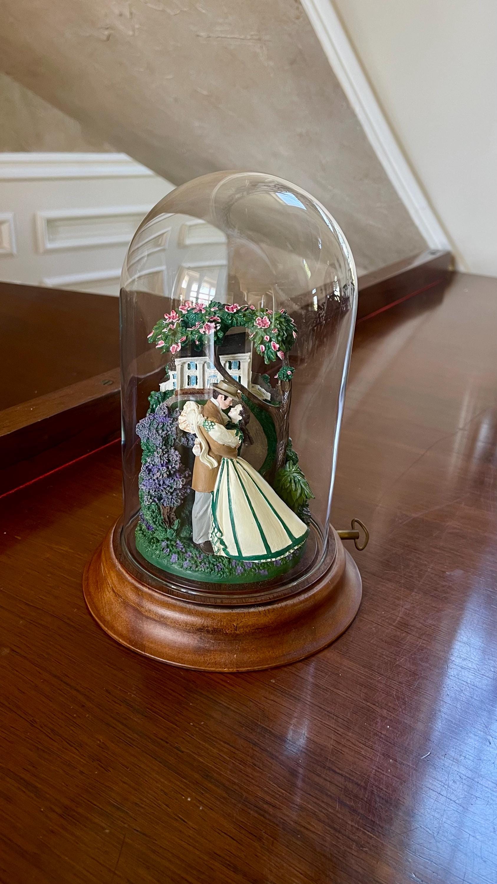 Romance of Tara Gone With the Wind Scarlett and Rhett Music Box With ...