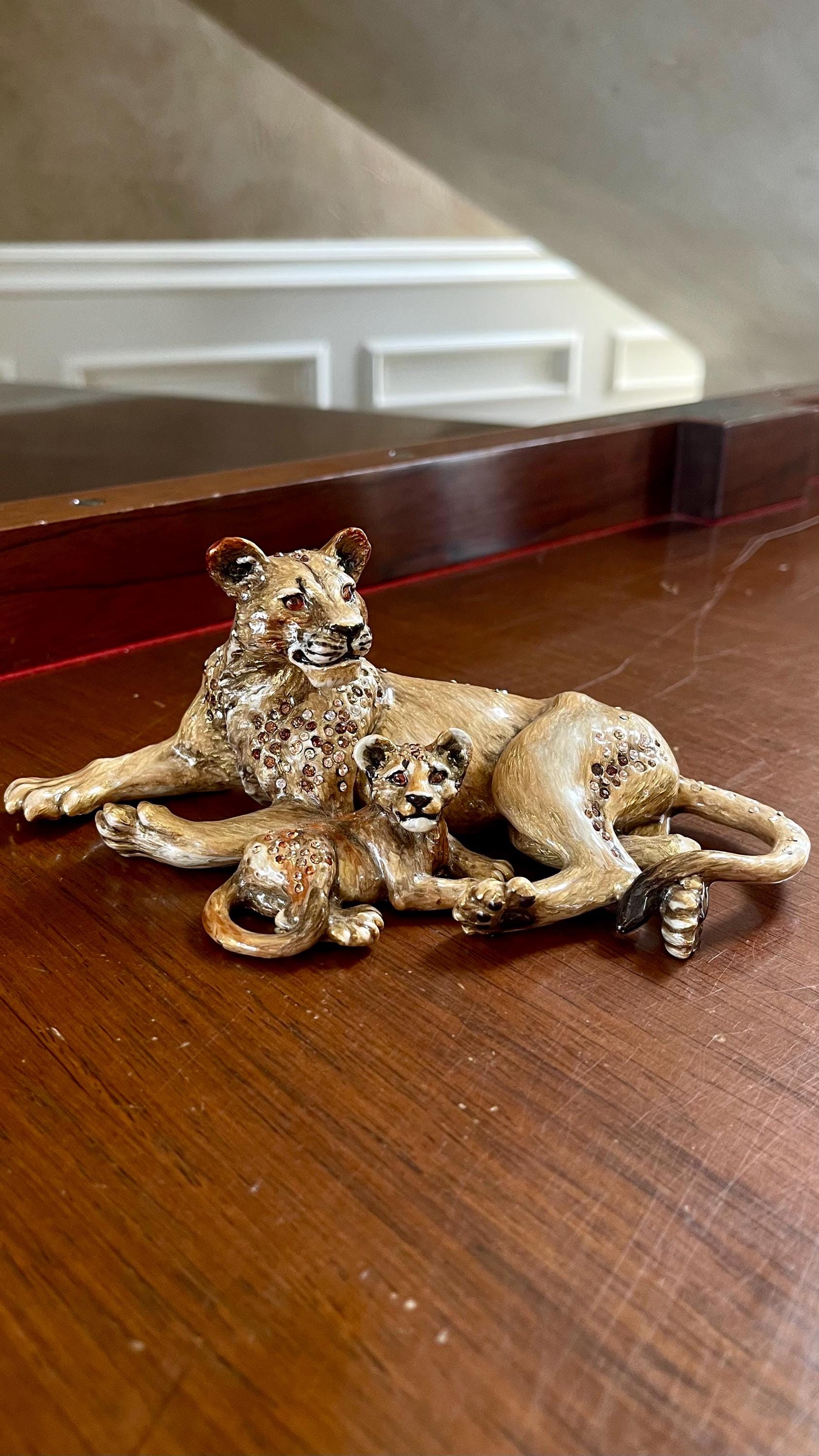 Swarovski Crystal Figurines Tiger - Etsy
