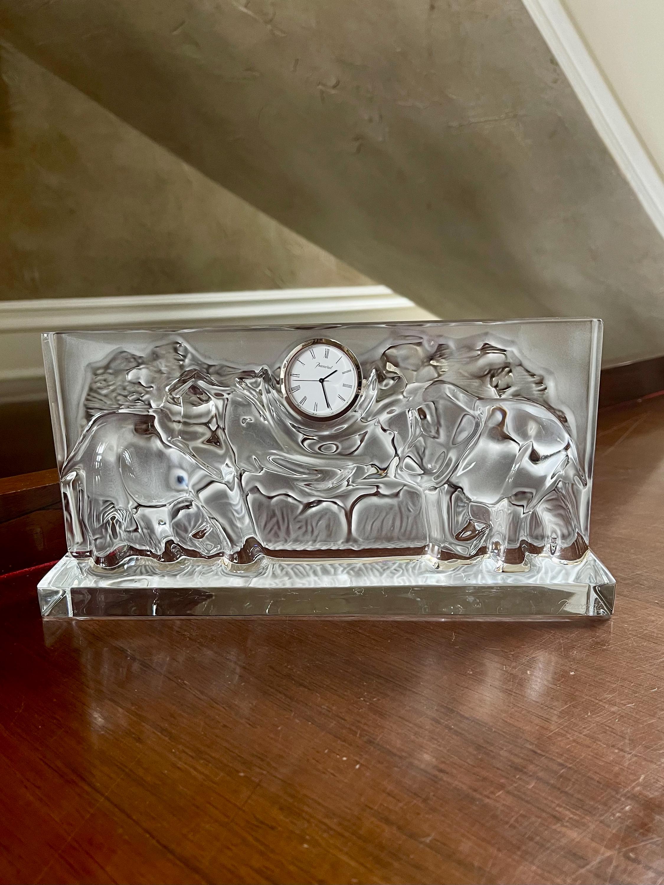 Baccarat Crystal Elephant - Etsy