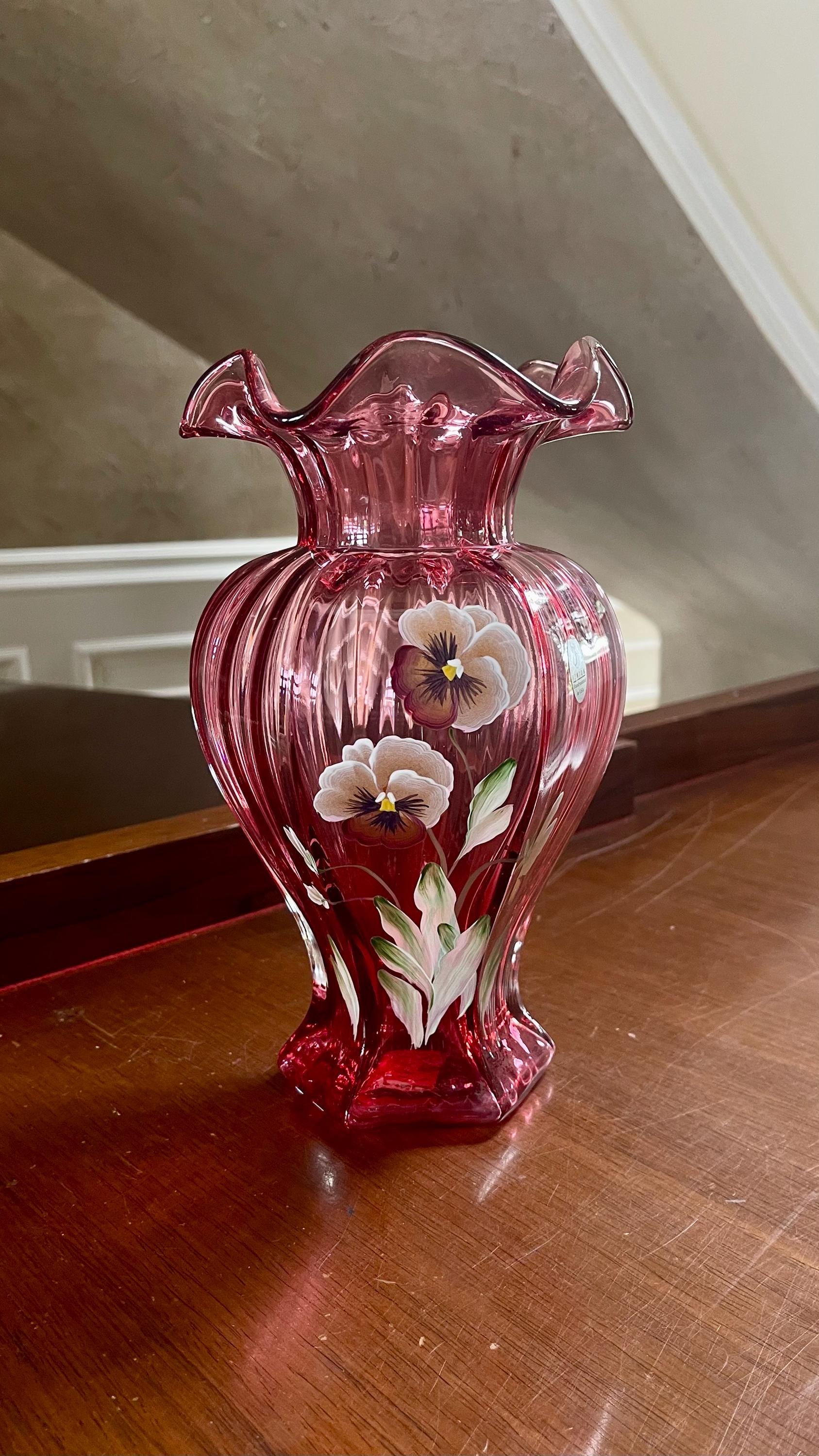 Fenton Cranberry - Etsy