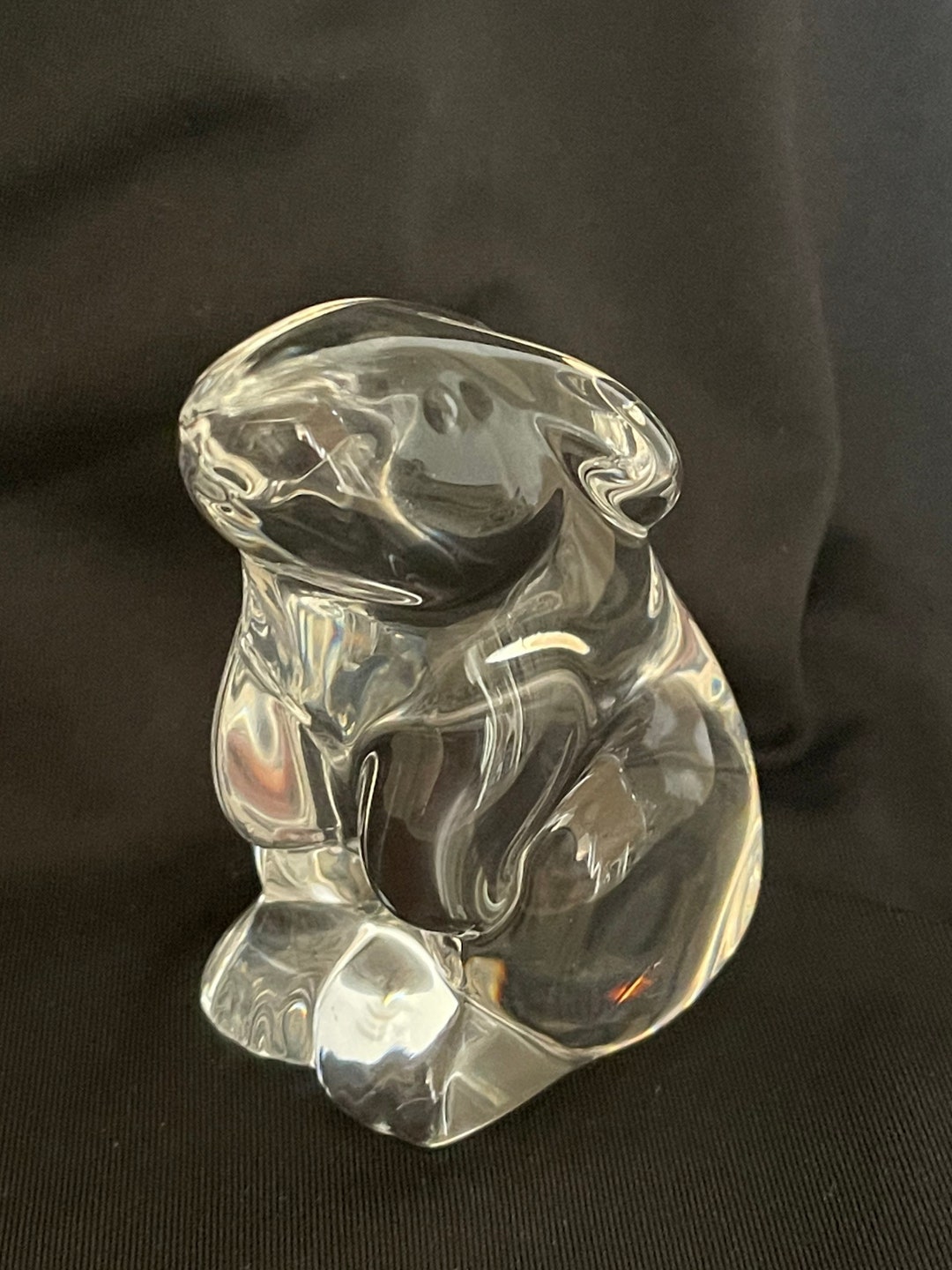 Baccarat Crystal Rabbit Paperweight or Figurine - Etsy