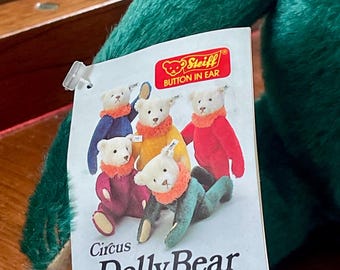 Steiff Circus Dolly Bear Replica 1913; Fully Jointed Steiff 1987