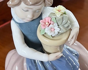 Lladro Spring is Here #5223 Porcelain Figurine - Etsy Canada