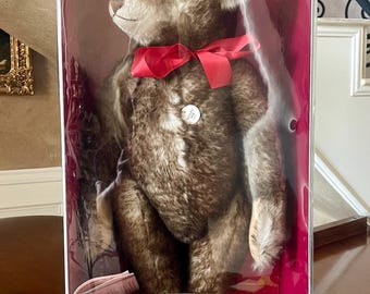 Steiff 65cm “happy Anniversary” Teddy Bear 1926 Replica; Fully