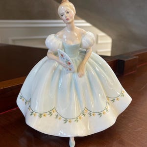 Royal Doulton “First Dance” Figurine HN2803 English Bone China 1976