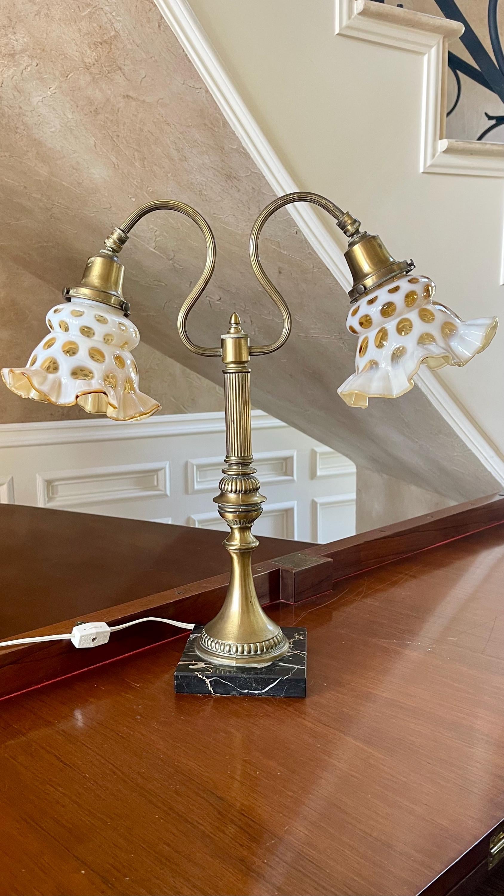 Fenton coin dot lamp - Etsy 日本