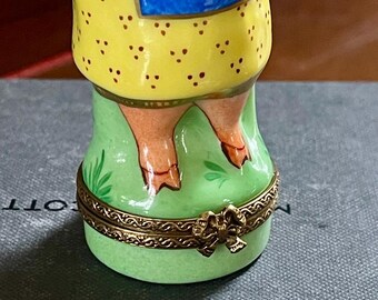 リモージュ 豚の小物入れ; リモージュ 小物入れ; コレクター向け