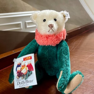 Steiff Circus Dolly Bear Replica 1913; Fully Jointed Steiff 1987-1989