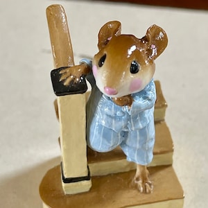 WE FOREST FOLK 小さなネズミのキューピッド 1983 ハンドメイド