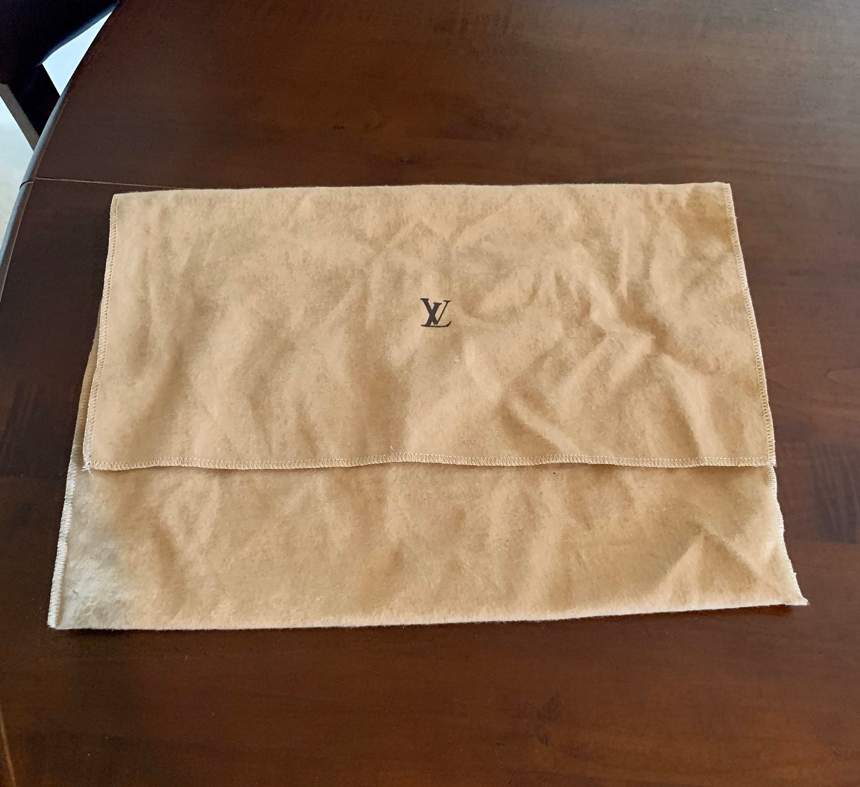 Vintage 1980s Louis Vuitton Dust Bag 