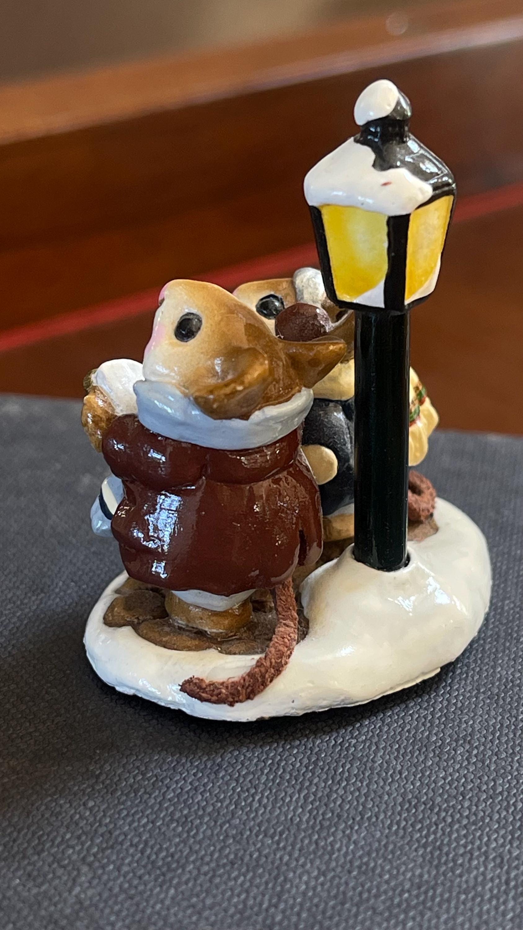 Wee Forest Folk Lamplight Carollers 1982 Annette Petersen - Etsy