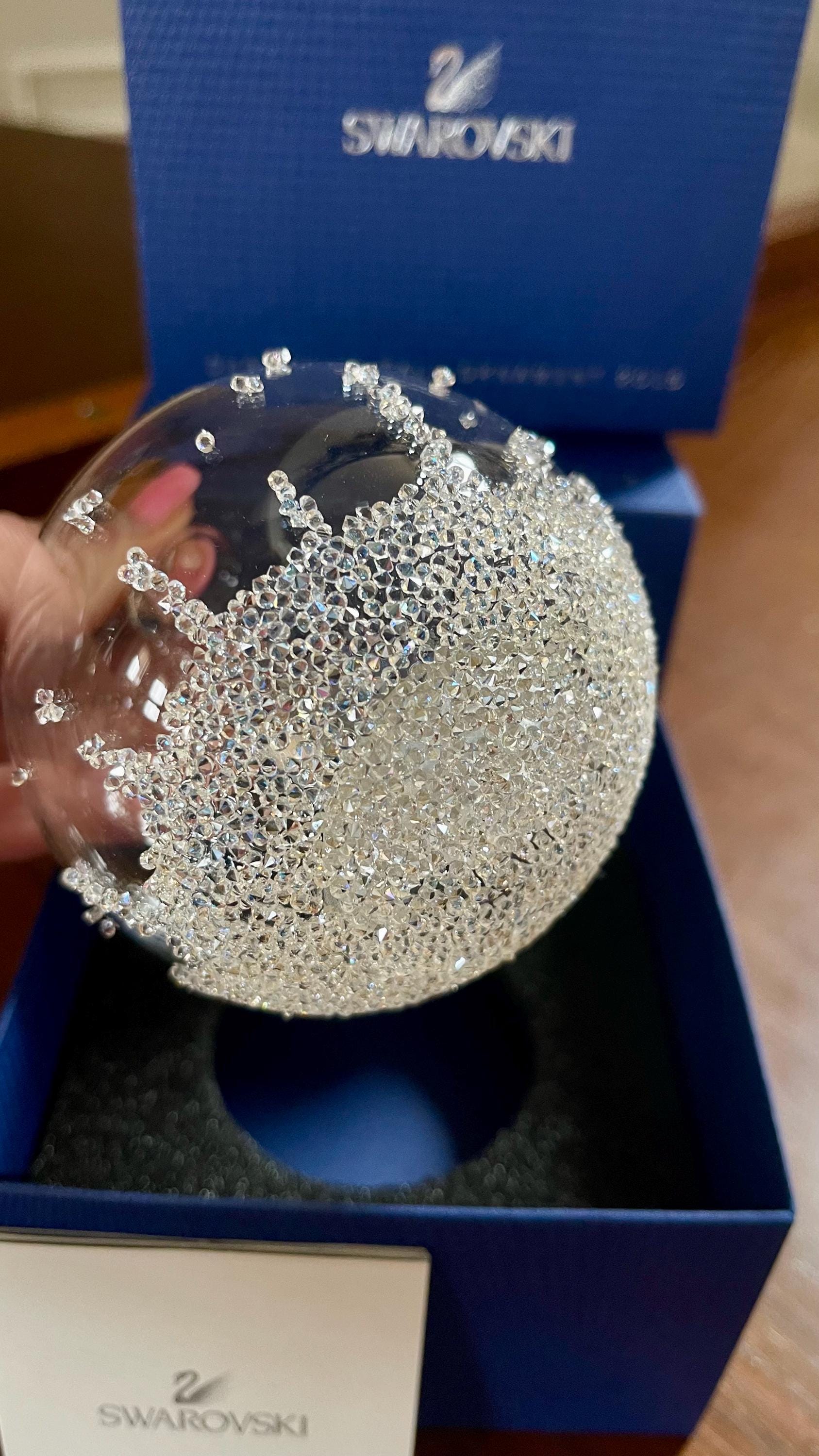 Swarovski Christmas Ball Ornament 2015 New in Box; Swarovski