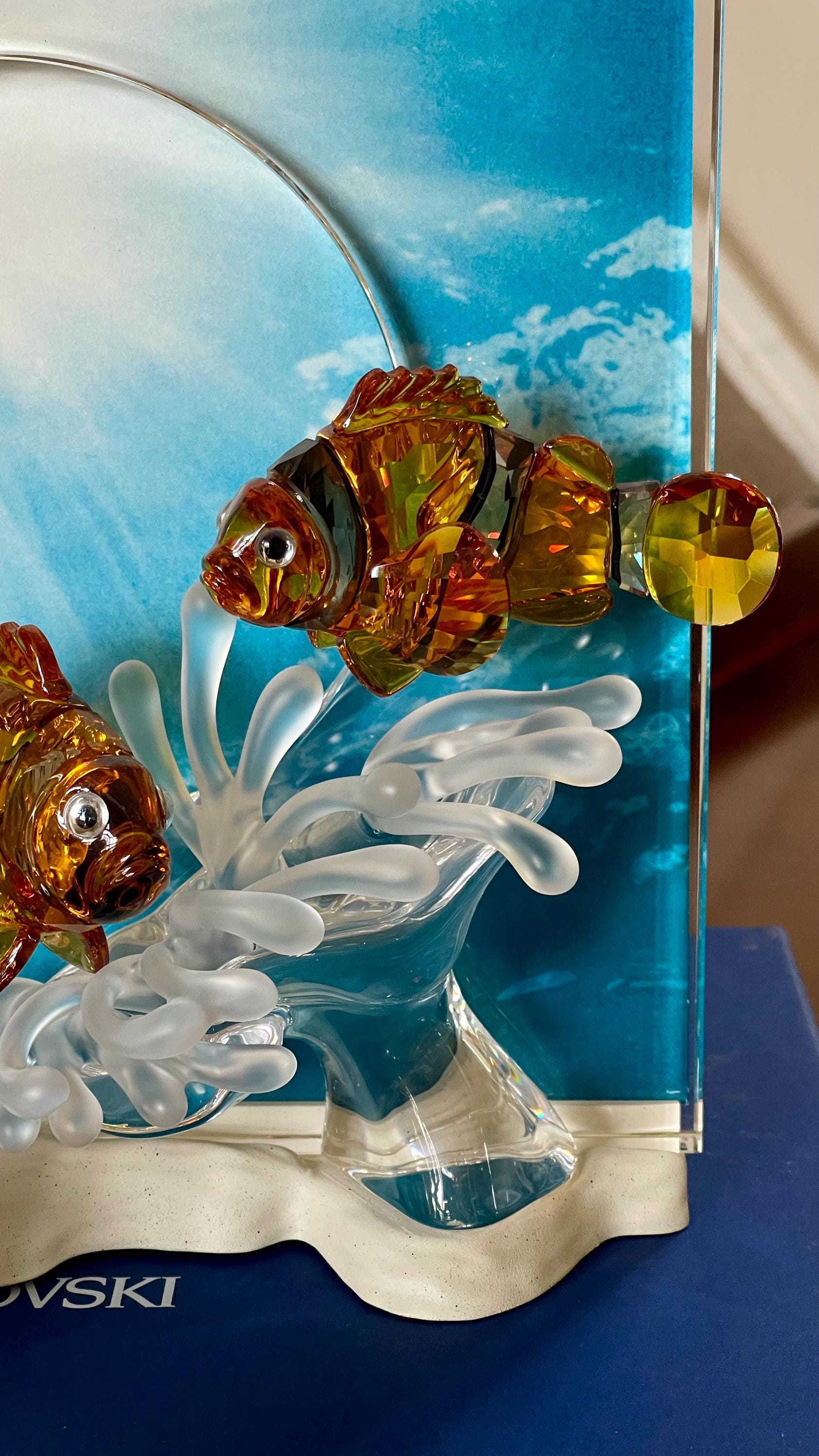 “harmony” Sea the of Wonders Crystal Swarovski sea the of Wonders スワロフスキー SWAROVSKI Clown Mint Fish 置物