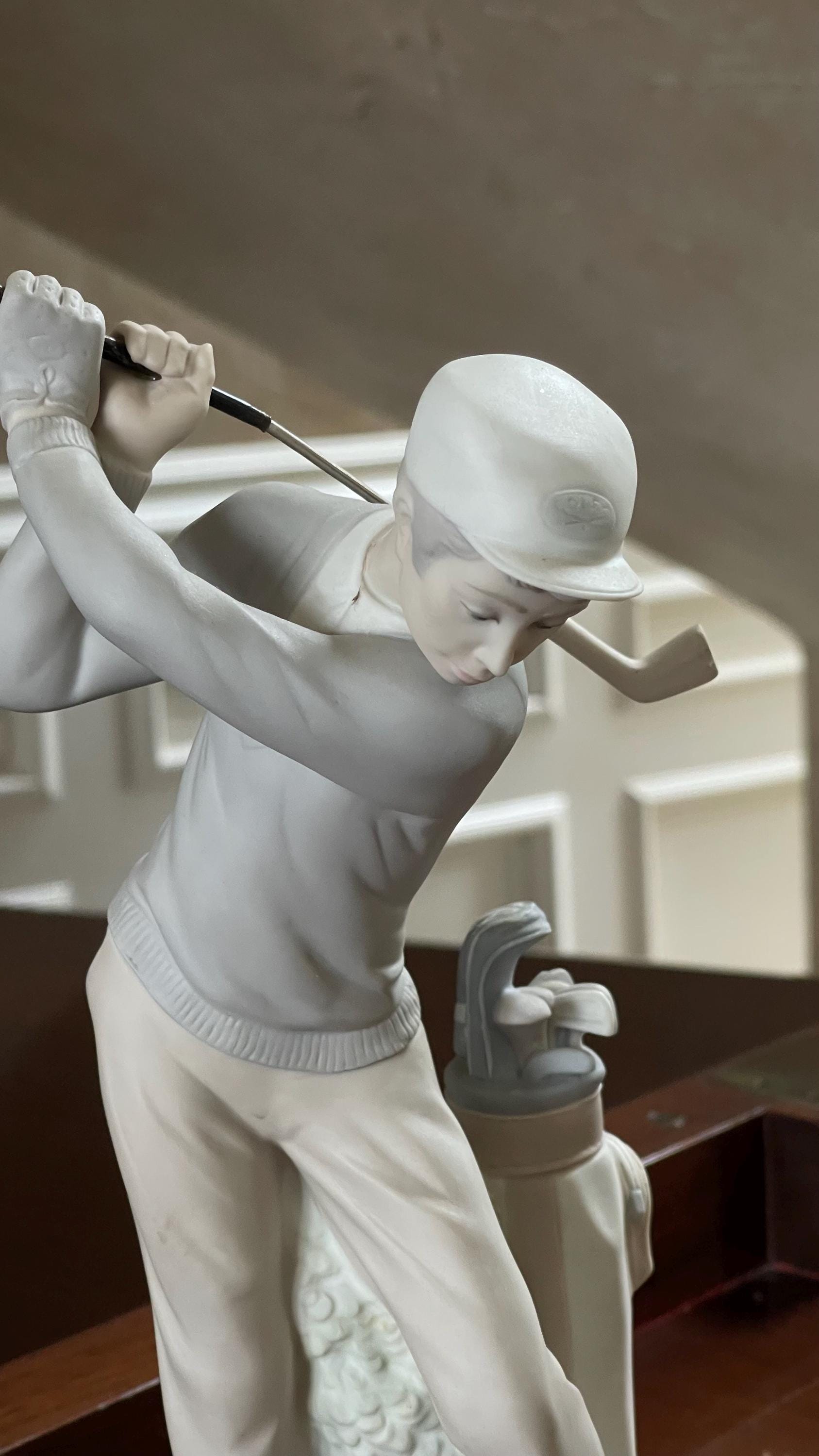 Lladro Golffer 4824 Porcelain Figurine Matte Finish - Etsy