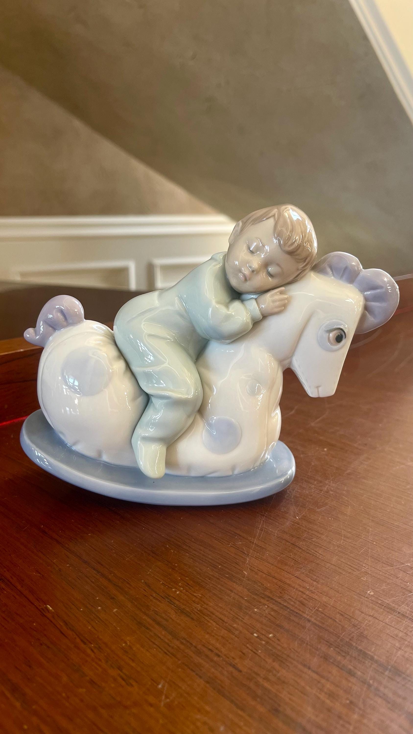 Lladro Sleeping Boy - Etsy