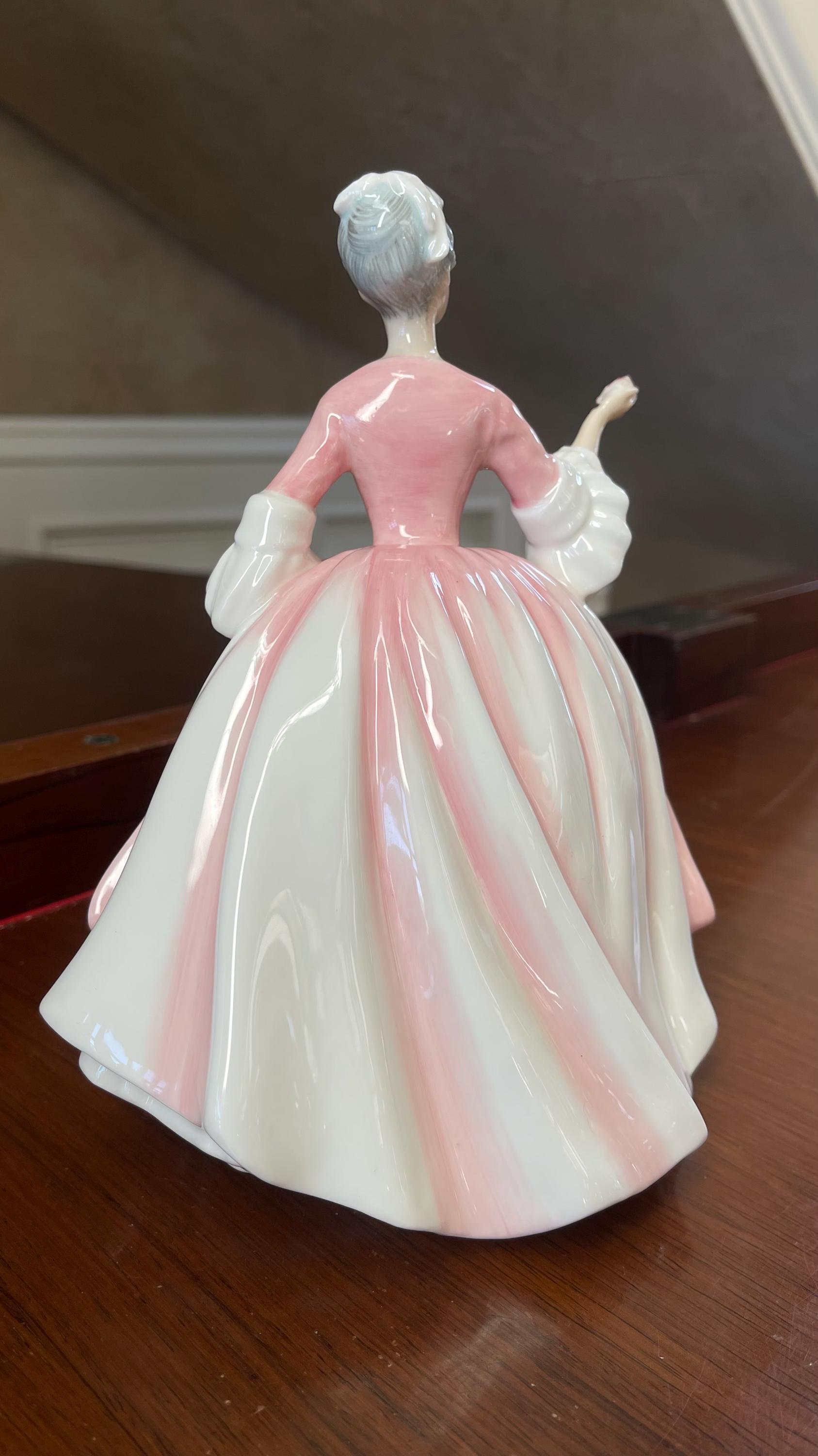 Royal Doulton Signed 1990 “diana” Figurine HN3266 English Bone