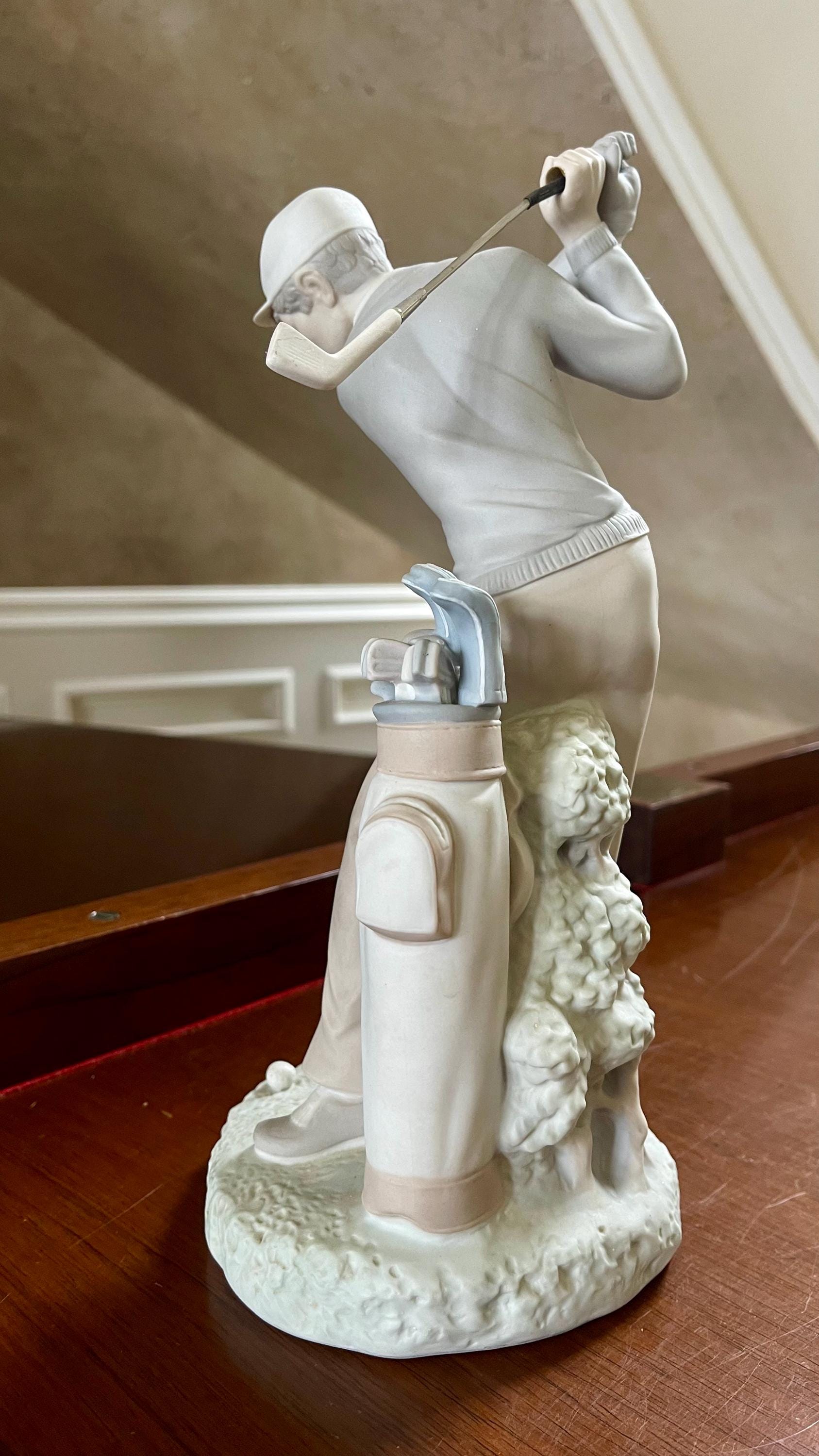 Lladro Golffer 4824 Porcelain Figurine Matte Finish - Etsy