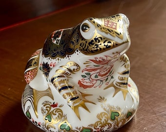 ヴィンテージ ハンドペイント ロイヤルクラウンダービー 磁器 伊万里