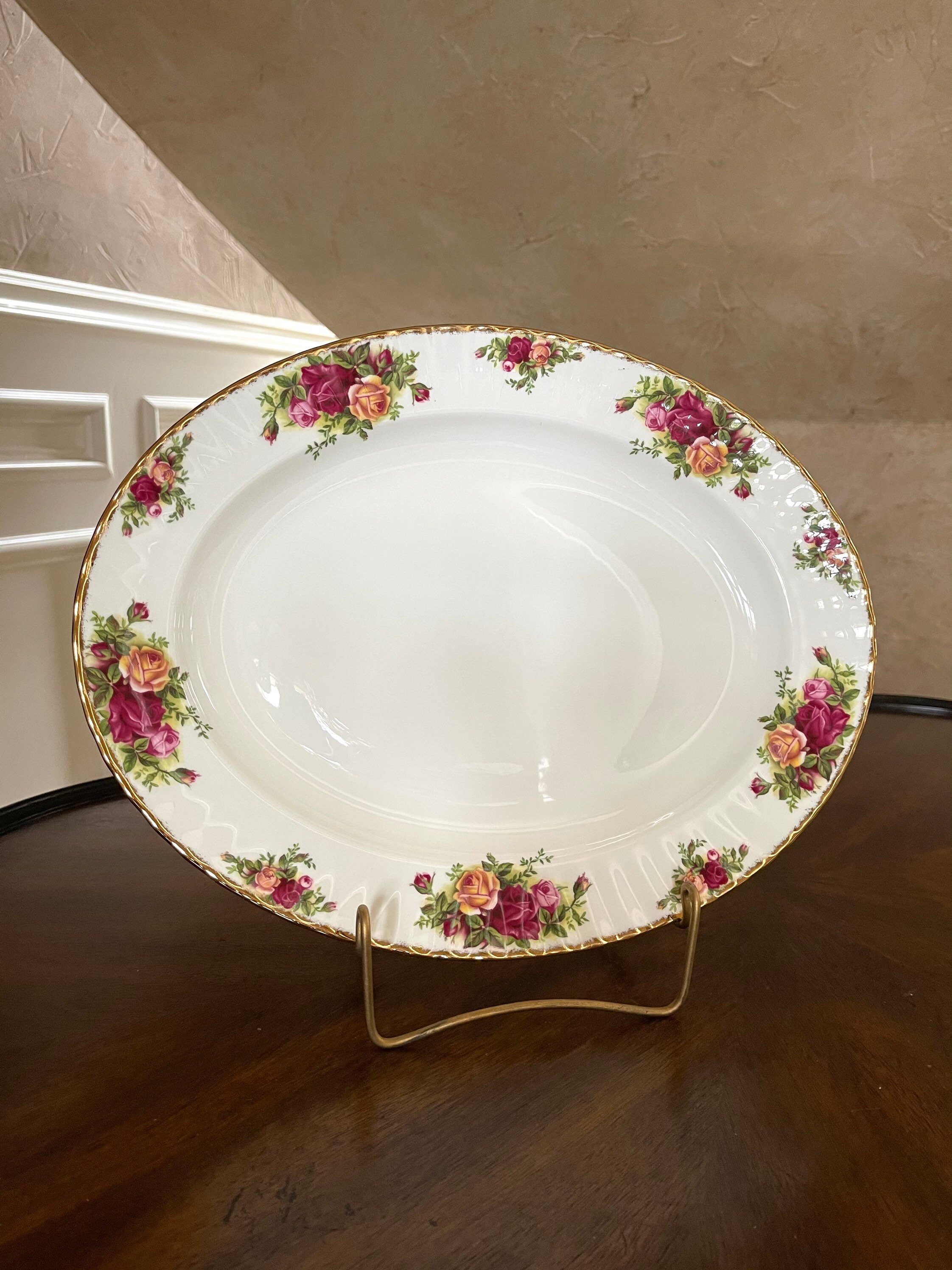 ヴィンテージ ロイヤル アルバート 12 3/4 インチ サービング