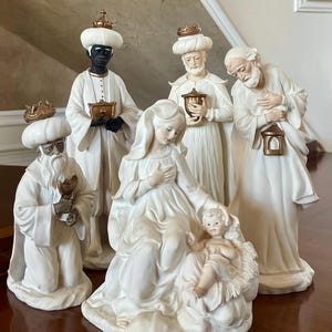 Giuseppe Armani Nativity Set; Giuseppe Armani Sculpture Florence Italy Capodimonte
