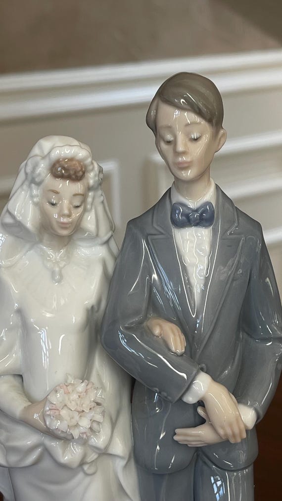 Lladro “mazel Tov!” Jewish Wedding Bride and Groom Figurine 6028