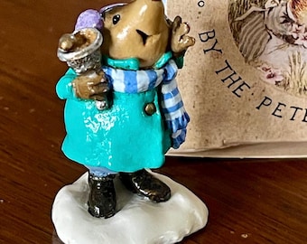 Wee Forest Folk LAMPLIGHT CAROLERS M-86, 1982 Christmas Caroling