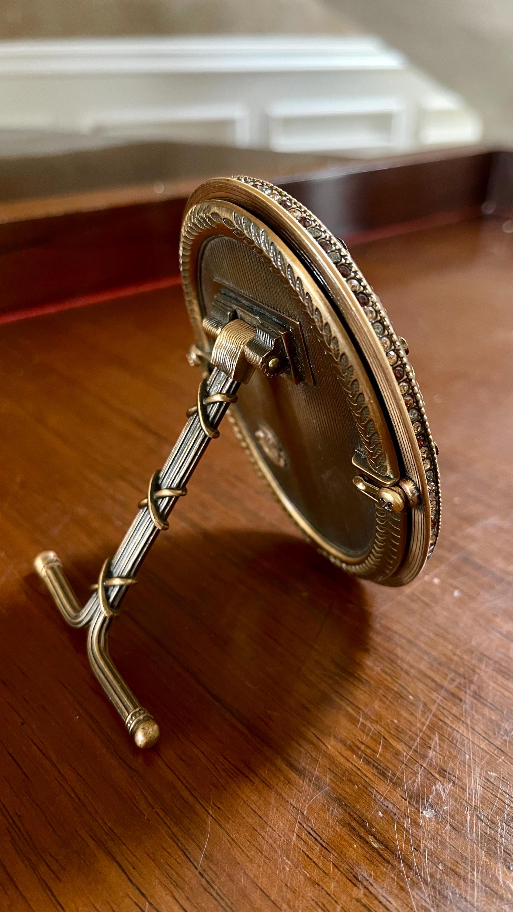 Edgar Berebi 7276 Enamel and Swarovski Crystals Picture Frame Made