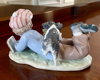 Lladro Study Buddies #5451 Porcelain Figurine - Etsy