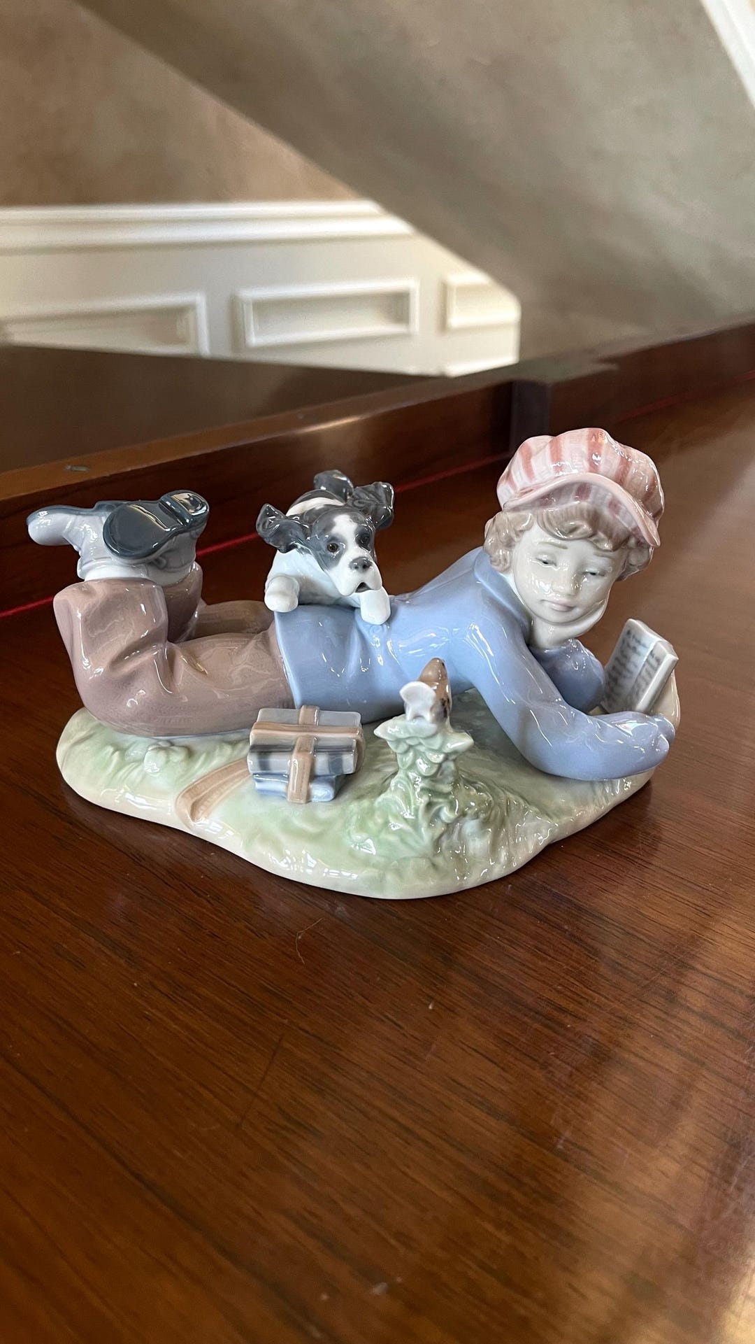 Mastercard 5451 Lladro Study Buddies #5451 Porcelain Figurine - Etsy