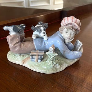 Lladro Study Buddies #5451 Porcelain Figurine